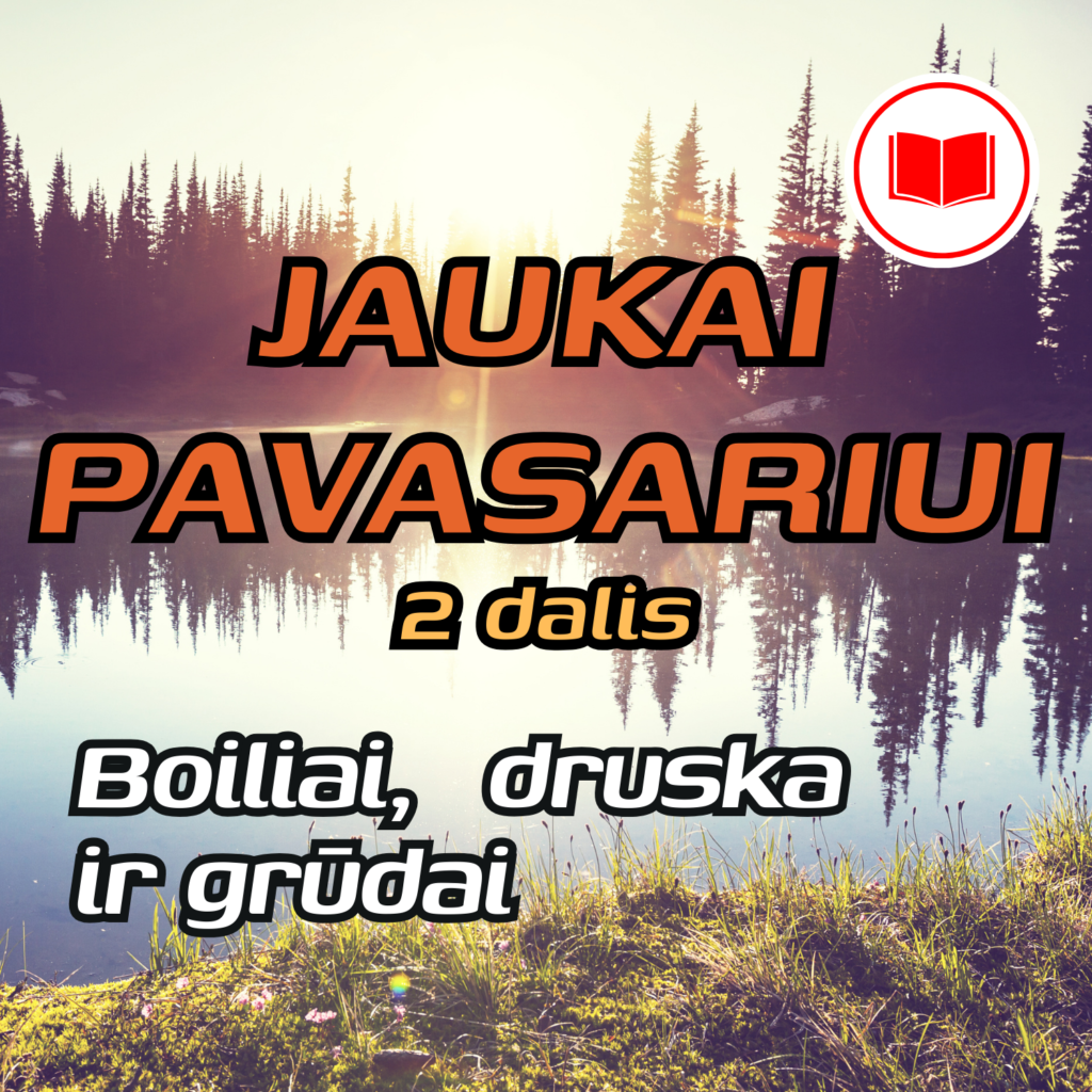 Jaukai ir boiliai karpių žvejybai pavasarį